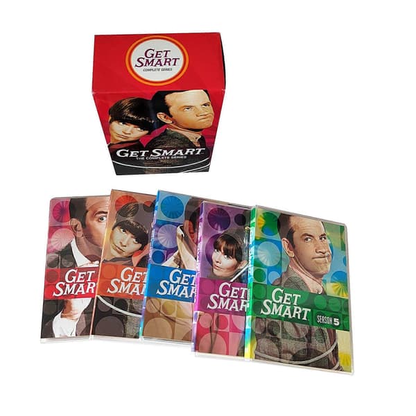Get Smart: The Complete Series DVD (25-disc boxset) | Klassisk spionkomedie engelsk version