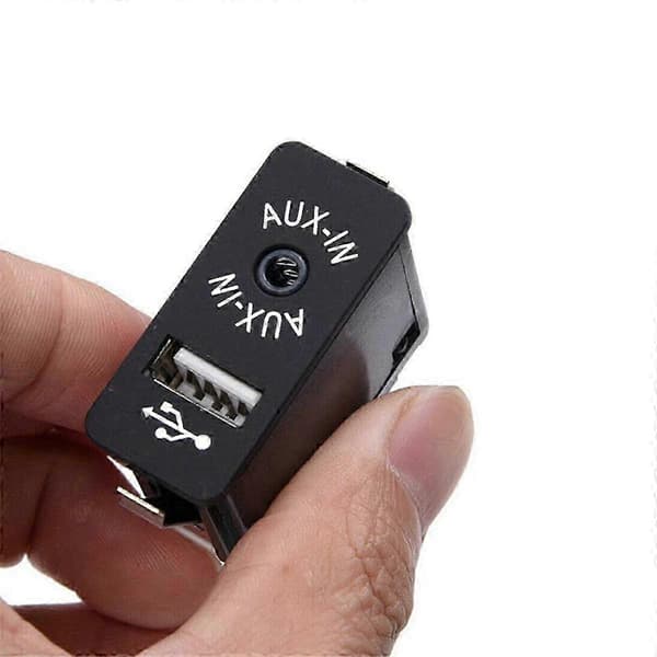 E60 E61 E63 E64 E81 E82 E84 E87 E8 Højkvalitets USB AUX Stikafbryder 84109237653 9237653 Kompatibel [DB] Black