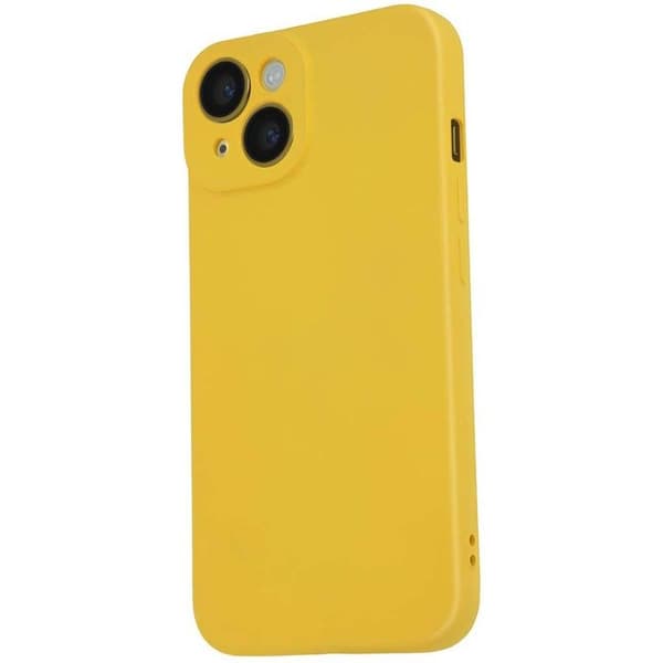 Blødt silikonecover til iPhone 14 Stødsikkert Blødt Jaym Gult Gul