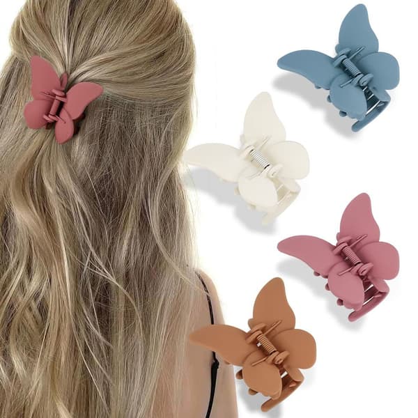 Perhoshiusklipsit 13 KPL Suuret Perhoshiusklipsit 2,8 Tuumaa N