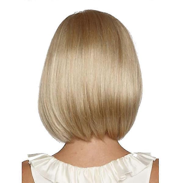 Damperuk Qi Liu Hai Blond Kort Peruk