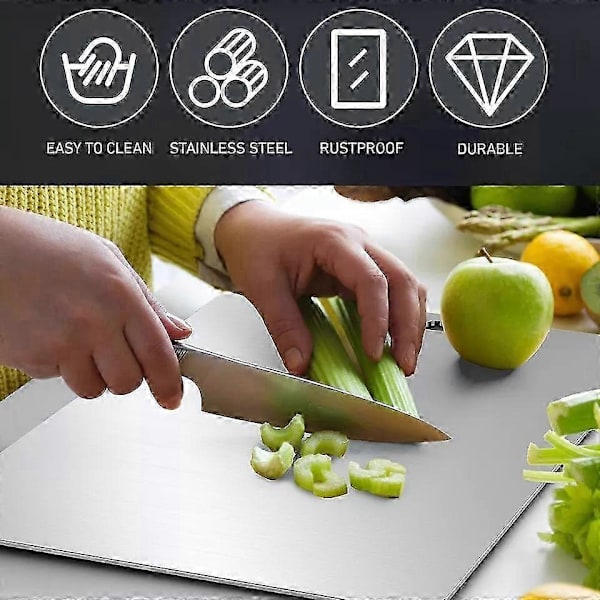 Titanium Cutting Board, Double-Sided Titanium Cutting Board for the Kitchen 39x