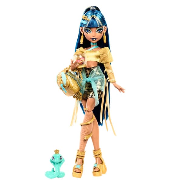 Monster High Cleo DeNile Doll with Pet multifärg multicolor