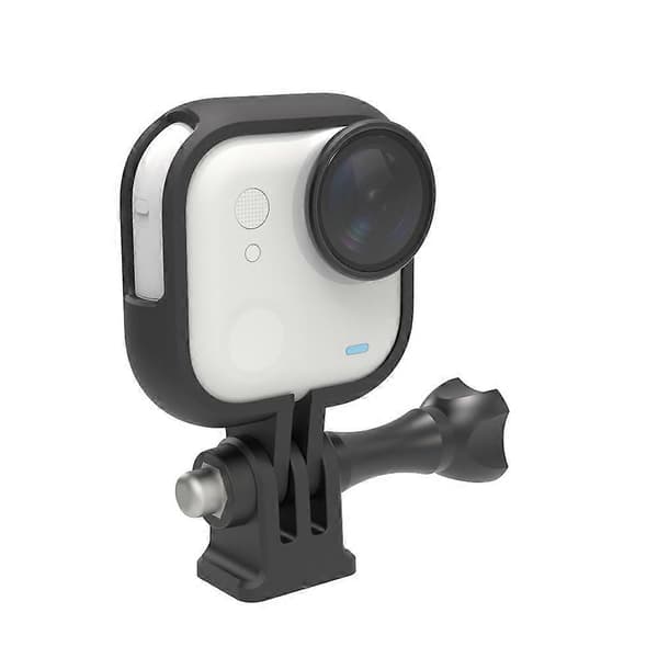 TKdaddy För Insta360 Go Ultra Skyddsfodral Actionkamera PC-ram Stötsäker med 1/4\"-adapter