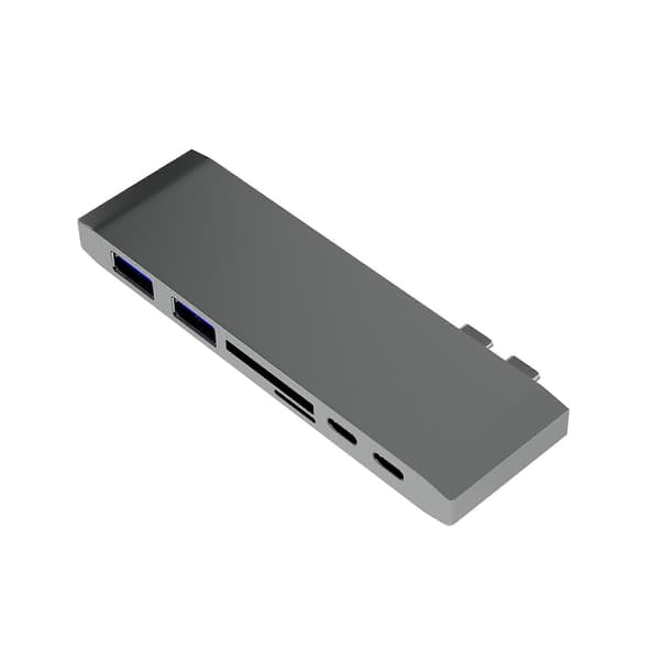 Lemonda 6-in-1 Dual USB Type-C -moniporttikortinlukijasovitin MacBookille