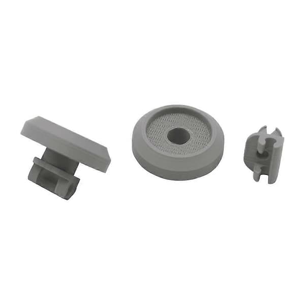 Dishwasher Rack Roller Compatible with Miele G7310 G7410, PETG Replacement Wheel for Lower Basket, 3.5cm Diameter, Grey Gray