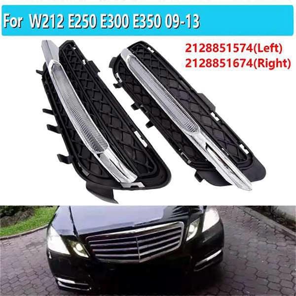 Bil LED Varselljus DRL Dimljus för W212 E250 E300 E350 2009-2013 2128851574 2128851674