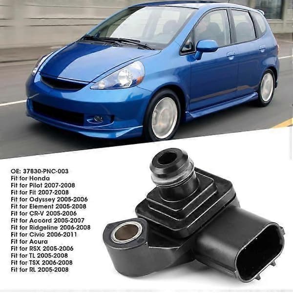 MAP-sensor tryck MAP-sensor, ABS-material grenrör absolut tryck Autosensor MAP-sensorbyte
