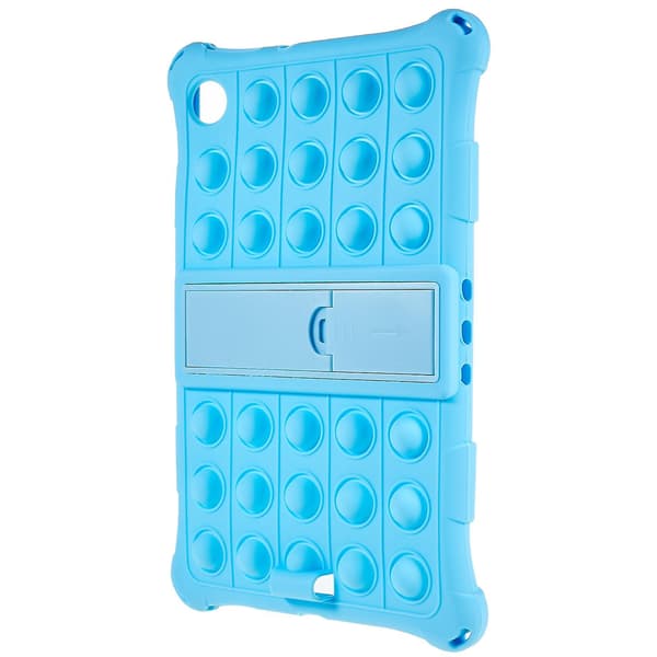 Tabletskal til Lenovo Tab M10 HD Gen 2 TB-X306X med Pop-It Fidget Legetøj, Stødsikkert Cover med PC-Stativ Baby Blue