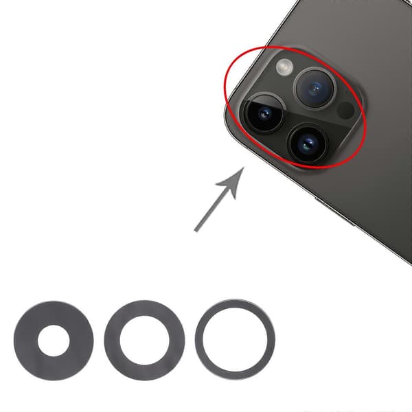 iPhone 14 Pro Max / 14 Pro takakameran linssi Not Specified