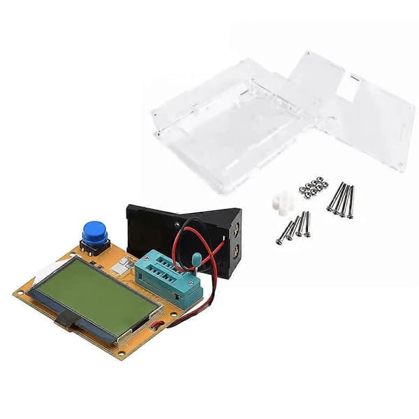 LCR-T4 Måler Transistortester for Diode Triode Kapasitans MOSFET for Motstand Induktor Tyristor Deteksjon