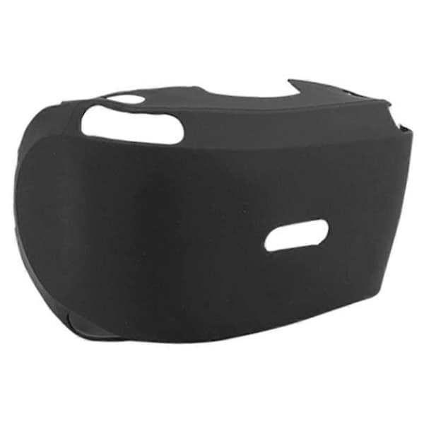 Velegnet til PSVR, blødt silikonecover skridsikkert beskyttelsesetui 3D øjenmaske til PS4 VR Virtual Reality-briller controller Black