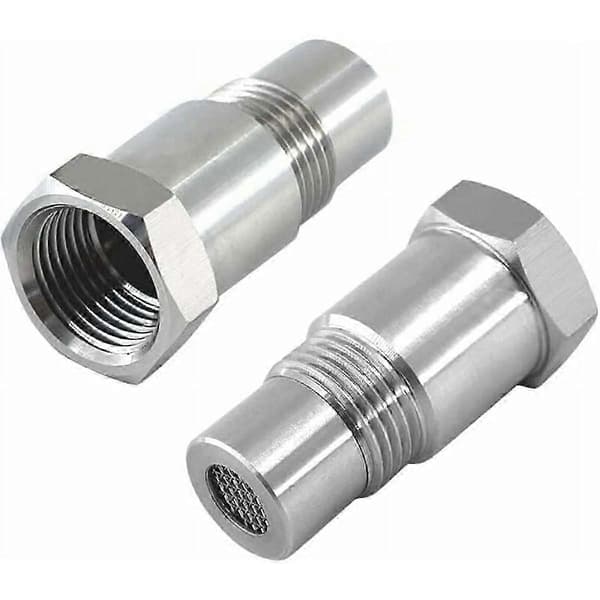 2 stk. Iltforlænger Sensorforlænger Spacer til bilers motorudstødningssystemer M18 x1,5, 45 mm Lambda Sonde Edition 0618