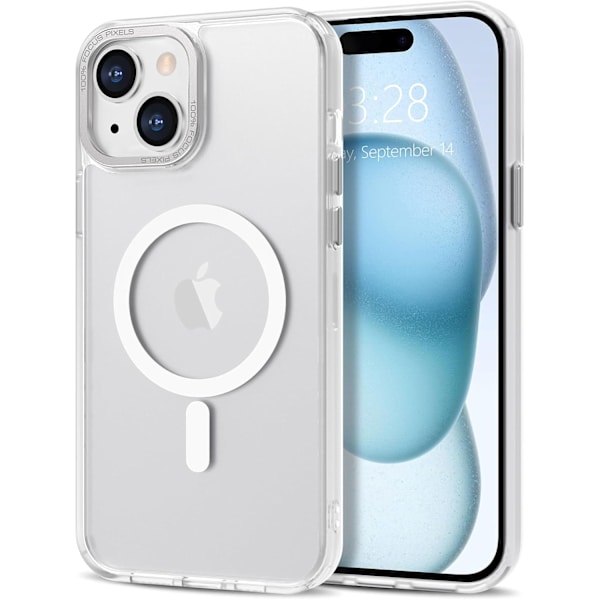 iPhone 14 PLUS Case - Magsafe Frosted Case - White white