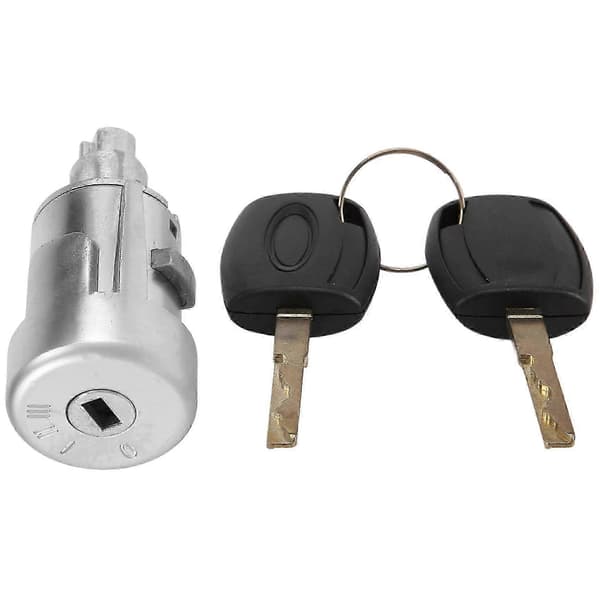 Virtalukon sylinteri virtalukko 2 avaimen sarjalla Ford Transit Custom Transit MK8 1926227 silver