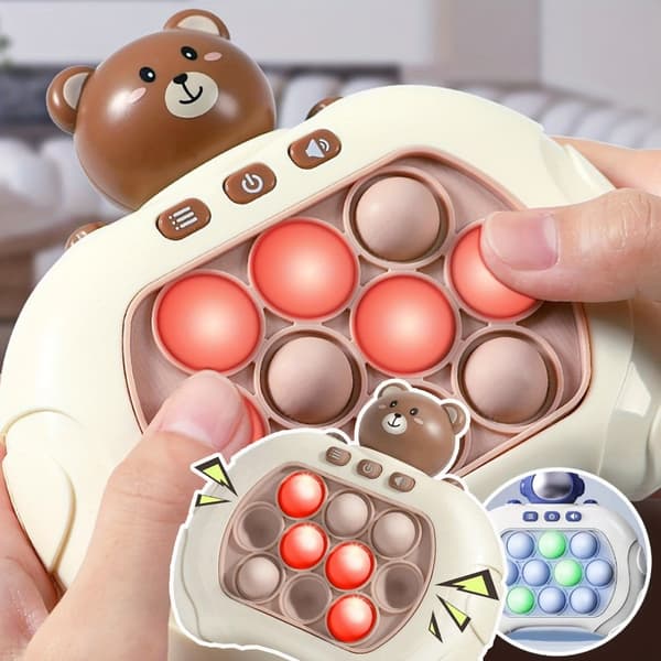 【13】Quick Push Pop It Spil - mange farver og modeller - 150 Groda