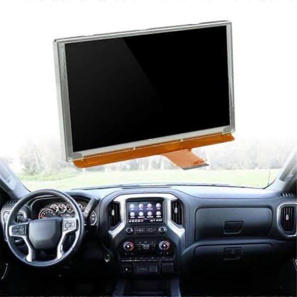 8-tommer 55-bens Touch Screen GLAS Digitaliserer LCD DJ080PA-01A til MYLINK