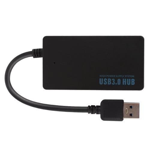 4-portars USB 3.0 Hub Slim Dataförlängningskabel Splitteradapter 5 Gbps Höghastighets Laptop