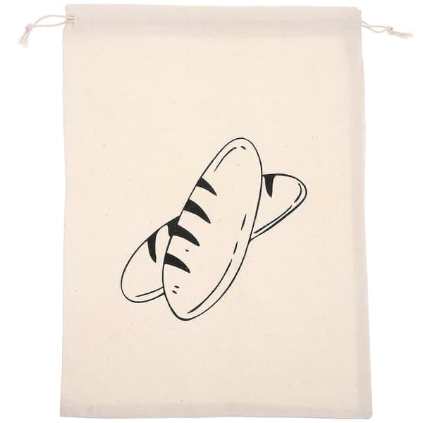 Bageriposer Brødpose til opbevaring Brug med genanvendelig brødpose Beige 39.00X29.50X0.10CM