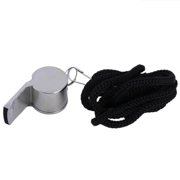 Basketball Training Referee Whistle Lanyard Set Camping Survival Emergency Rescue Multicolor