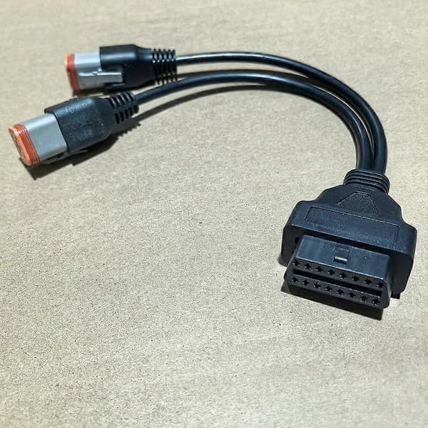 Til Harley Davidson Motorcykel 6Pin 4Pin til OBD2 16PIN Adapter OBD 2 Diagnostisk Scanner ELM327 Adapter
