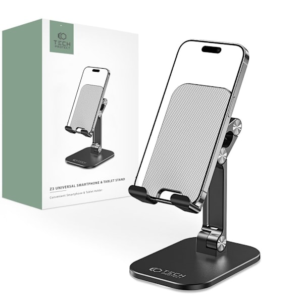 [13R]Tech-Protect Universal Stand til Mobil & Tablet Grå 260