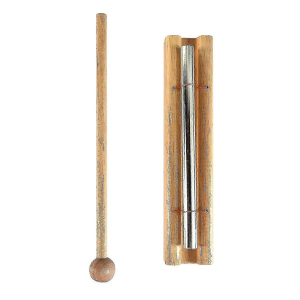 Energiklocka med klubba, meditationsklockor, mindfulness handklocka, klassrumsklocka för bön, yoga, per