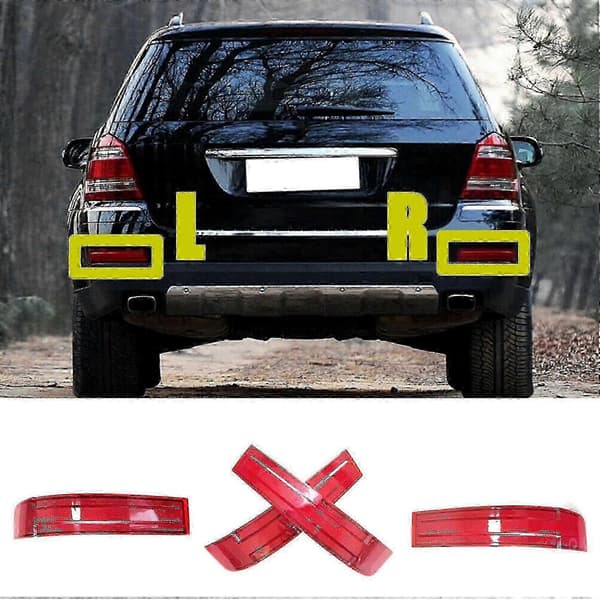 Mercedes X164 GL Class 2007-2009 Bakre Støtfangerlampe Sett Kompatibel