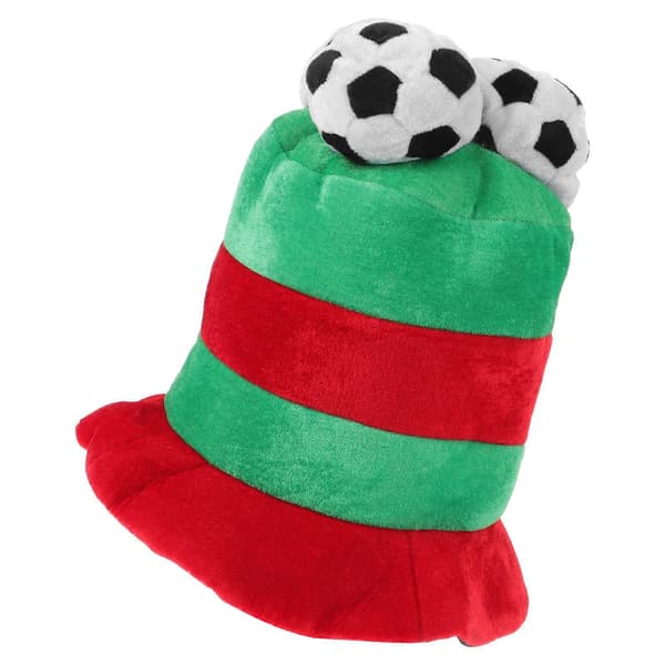 Fodboldhat Karneval Festlig Hat til Dekoration 1 Stykke Multi 27.00X27.00X27.00CM