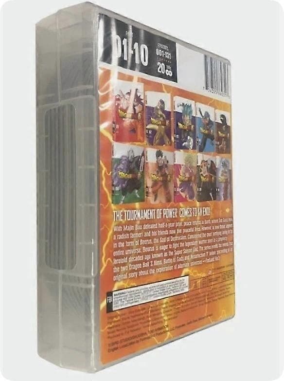 Dragon Ball Super: Koko sarja kaudet 1-10 DVD 20-levyä Uusi Box Set