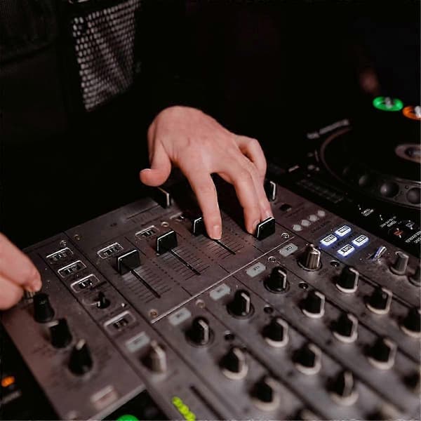 10 stk. Faderkapper Mixer Fader Slider Knapper Erstatningskapper til Mixer Konsol Tilbehør BlackWhite