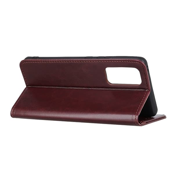 Samsung Galaxy A52 / A52s - Crazy Horse Plånboksfodral - Brun Brown Brun