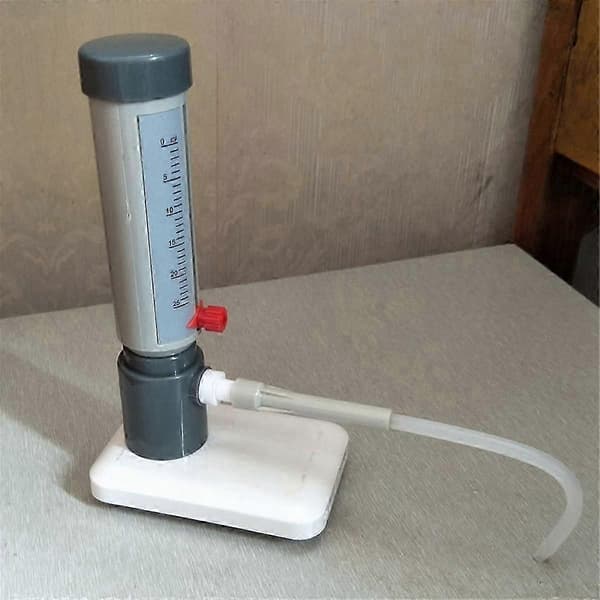 Lab Flaske Topp Dispenser Økonomisk Semi-Automatisk Væskedispenser Sleeve Type 5-25 Ml Justerbar Li As Shown
