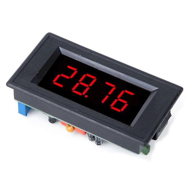 5135A DC5V Højpræcisions DC Voltmeter Digital Panelmeter med Rød LED (DC50mV/DC100mV/DC200mV)