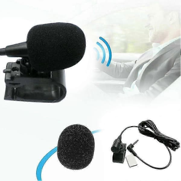 Auton CD-DVD-mikrofoni Handsfree-stereo 3,5 mm liitännällä [YJD]