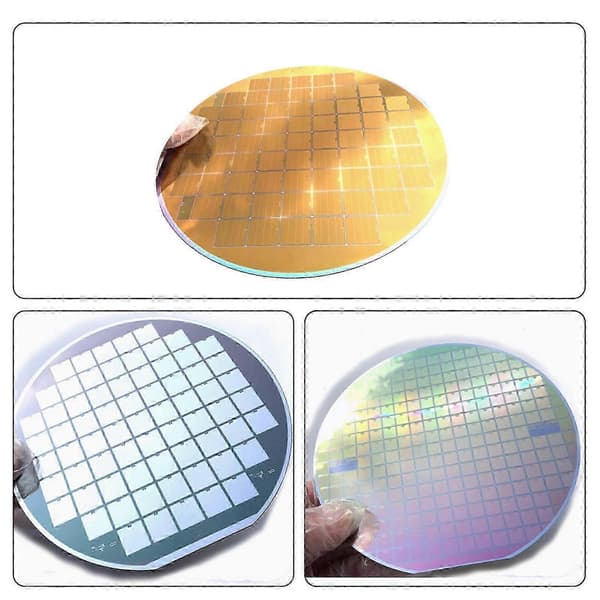 6 tums kiselplatta CPU-chip halvledarlitografi krets hwy