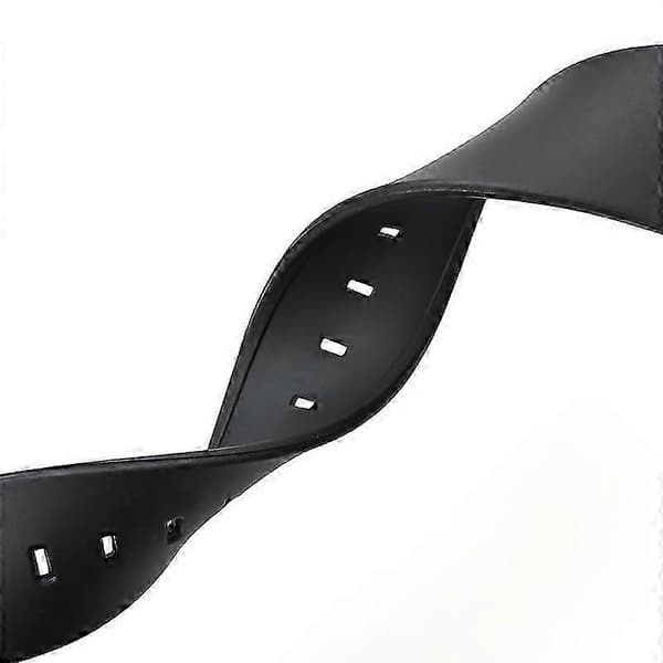 16MM urrem til CASIO MQ-24 MQ-59 elektronisk ur TPU erstatningsrem Black-Black Buckle