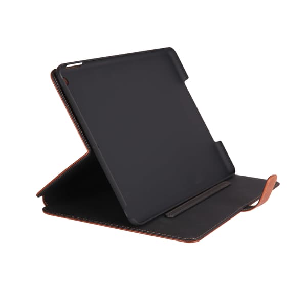 ONSALA iPad 9.7 2017/2018 Etui Ægte Læder Brun 400