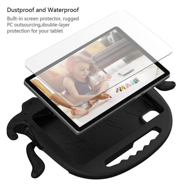 Bläckfisk surfplattefodral för Lenovo Tab M10 3:e generationen 10.1 TB-328 Black