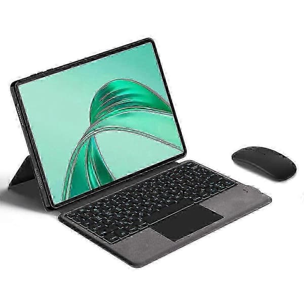 Honor Pad X8a Læder Tastaturcover Med Baggrundsbelyst Touchpad