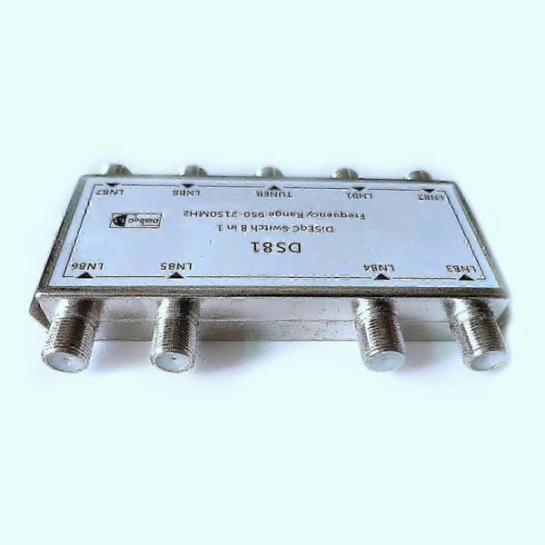 DS81 Satellittsignal DiSEqC-bryter LNB-mottaker Multiswitch bs