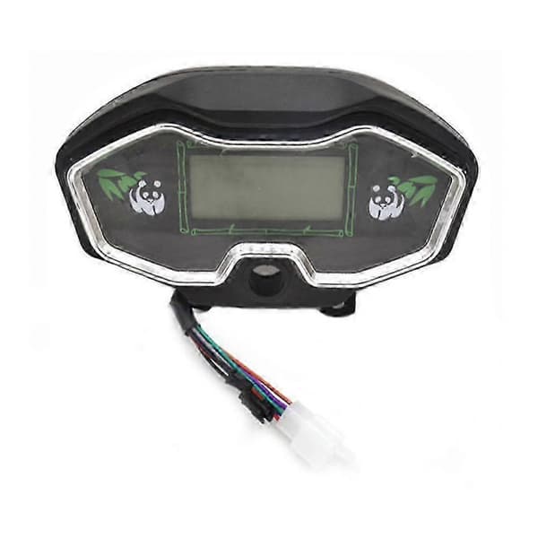 【13】48-72V Electric Tricycle LCD Display Indicator Speedometer Instrument Panel Power Speed Battery