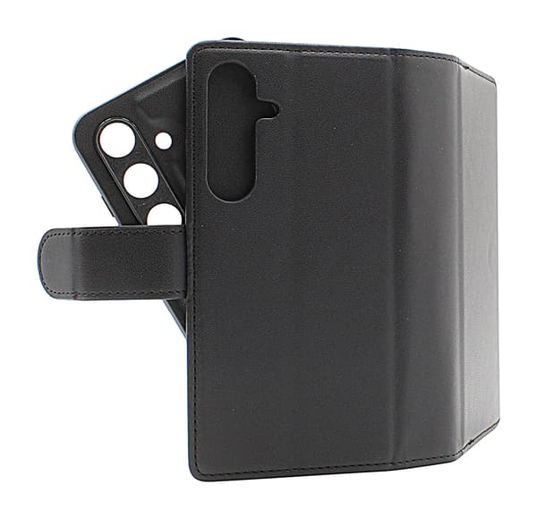 Skimblocker Samsung Galaxy S24 5G XL Magnet Wallet Case Mörkblå
