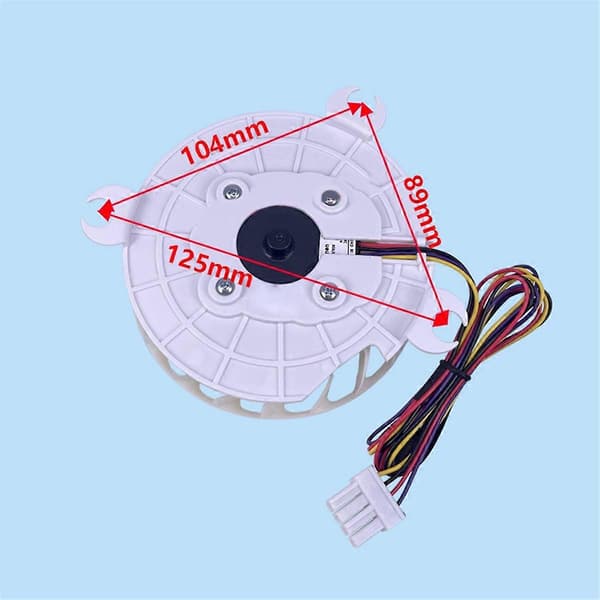 EAU65089706 Køleskabsventilator til Køleskab Z40E12MS1A0-57K06 Køleventilatorudskiftning White