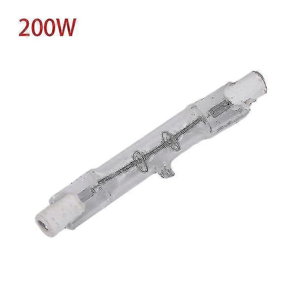 R7s 220v Halogenpære 100w 200w Halogenlampe 78mm Halogenlyspære 200W