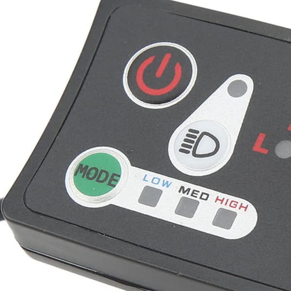 Electric Bicycle LED Power Display Panel Electric Bicycle Modification Display Meter with Waterproof 5P Male Connector for 22.2mm Handlebars 24V