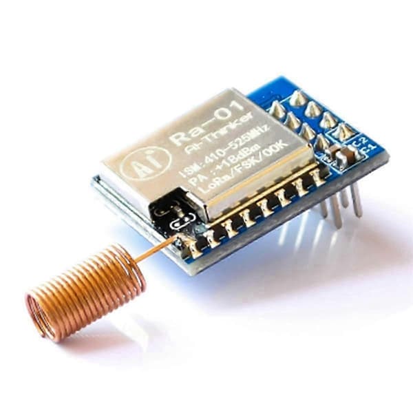 2X Ra-01 LoRa SX1278 433M Trådløs Spread Spectrum Transmissionsmodul Længst 10KM Blue