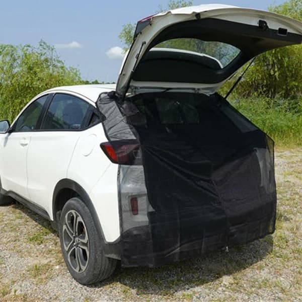 Car Tailgate Mosquito Net, Magnetic Car Trunk Mosquito Net, Unive