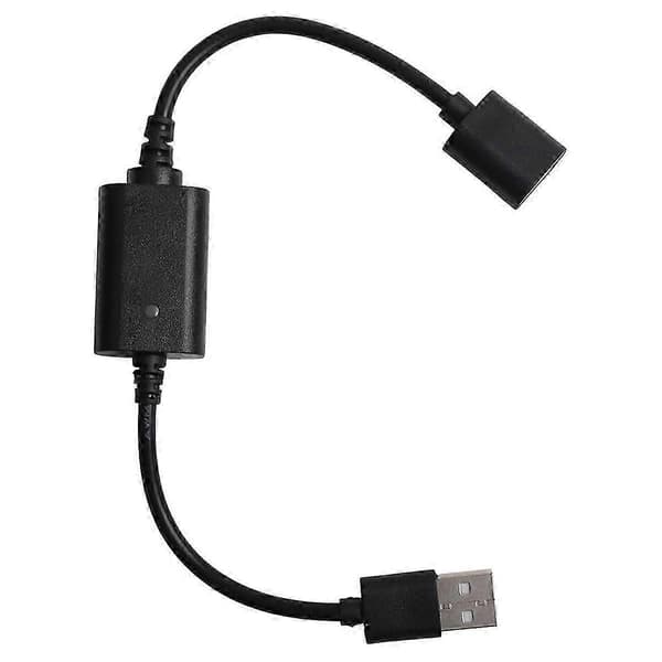 DC5V 433Mhz USB Trådløs RF Fjernkontroll Bryter Driver Strøm på AV for LED Lysstripe Leselampe Black