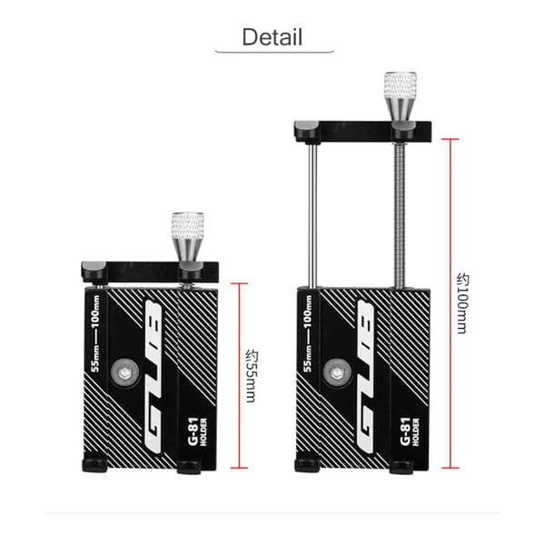 Aluminium telefonholder til Xiaomi M365 Pro 1S Pro2 Mi3 Mi4 ES2 Max G30 el-scooter Red